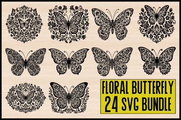 24 Floral Butterfly SVG Bundle: A Designer’s Practical Review