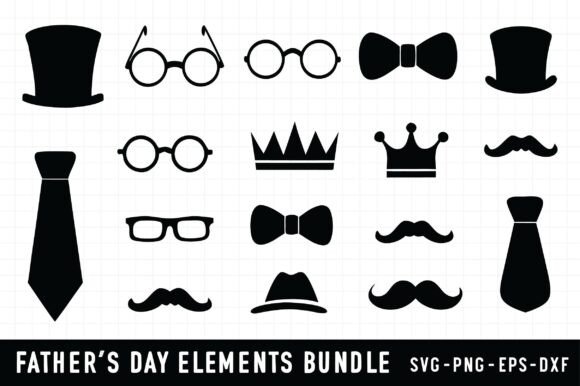 Father's Day Graphic Elements Bundle