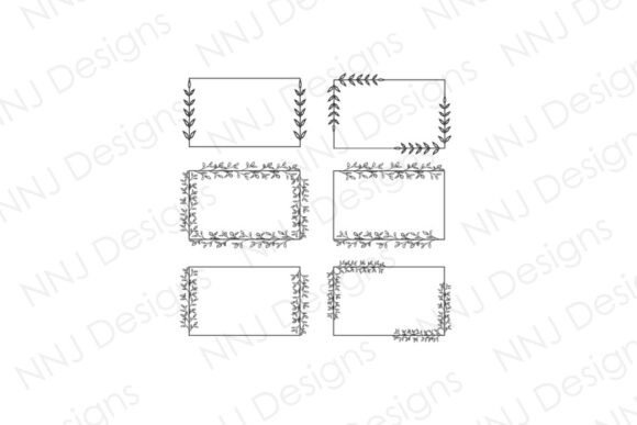 Rectangle Leaf Frame Outline SVG: A Versatile Graphic for Local Business Branding