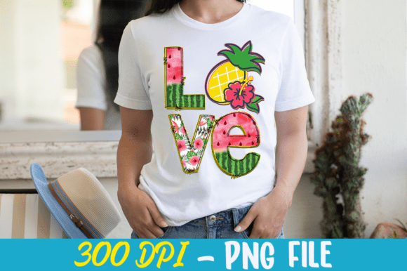 Summer Love Sublimation PNG Graphics